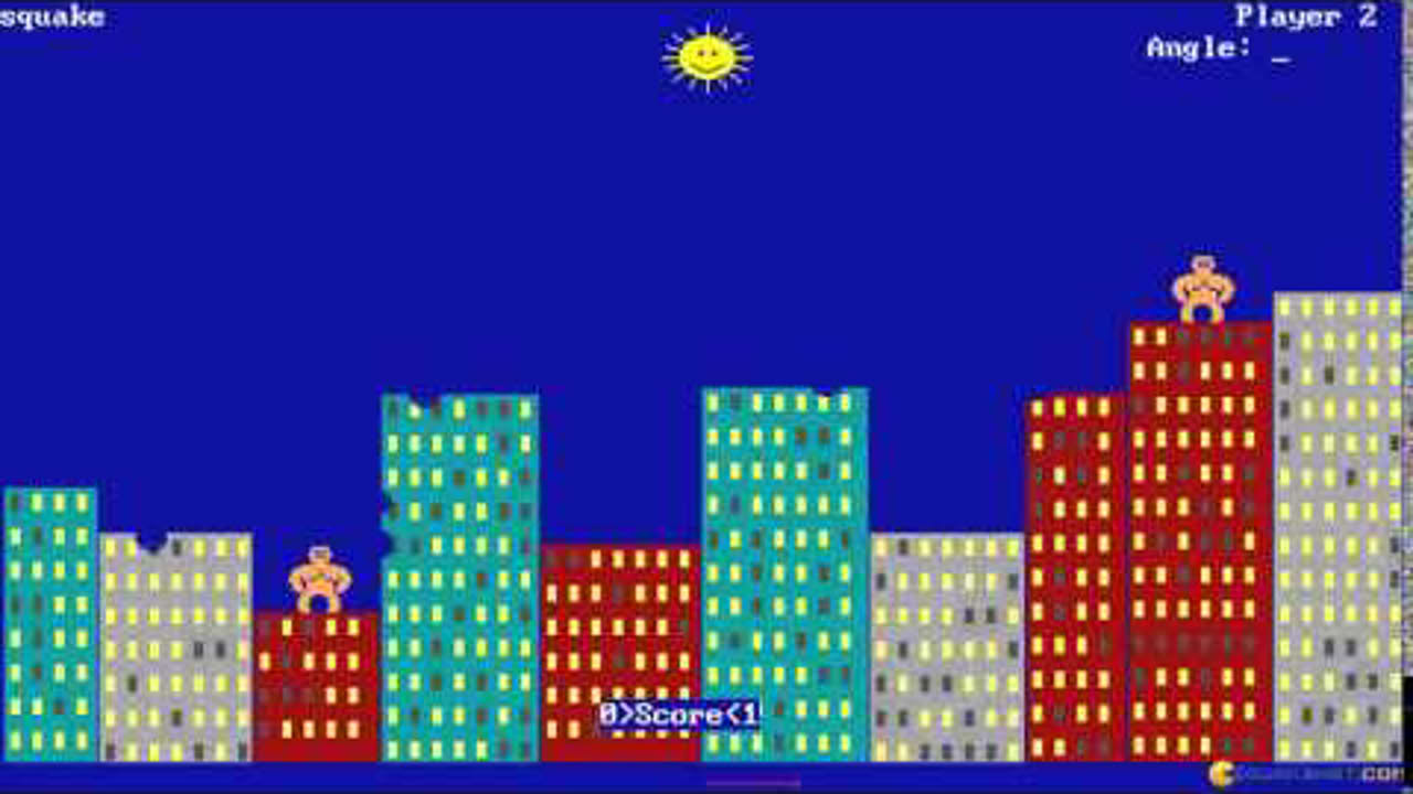 Gorilla gameplay (PC Game, 1990)