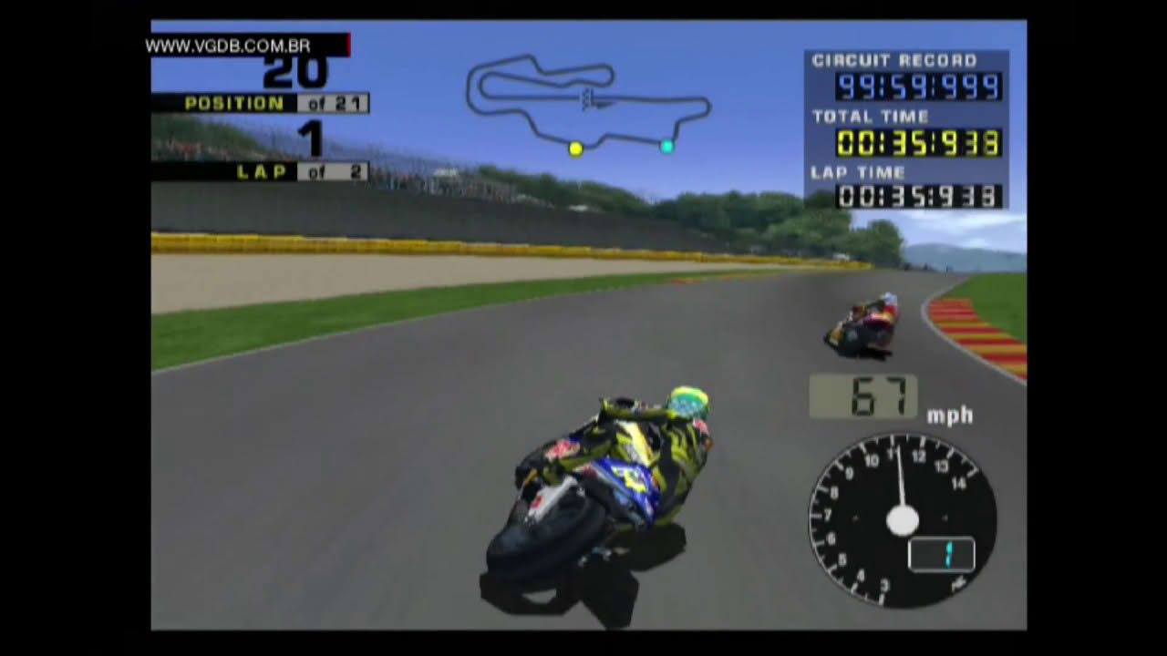 MotoGP 2 (gameplay) - Sony Playstation 2 - VGDB