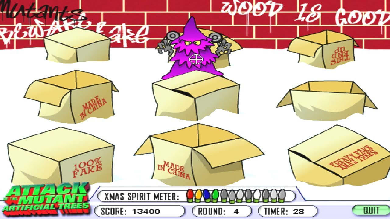 Attack of the Mutant Artificial Trees (Windows game 2004)