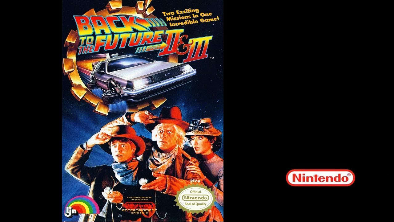Back To The Future Part II & III (NES) (Gameplay) The NES Files