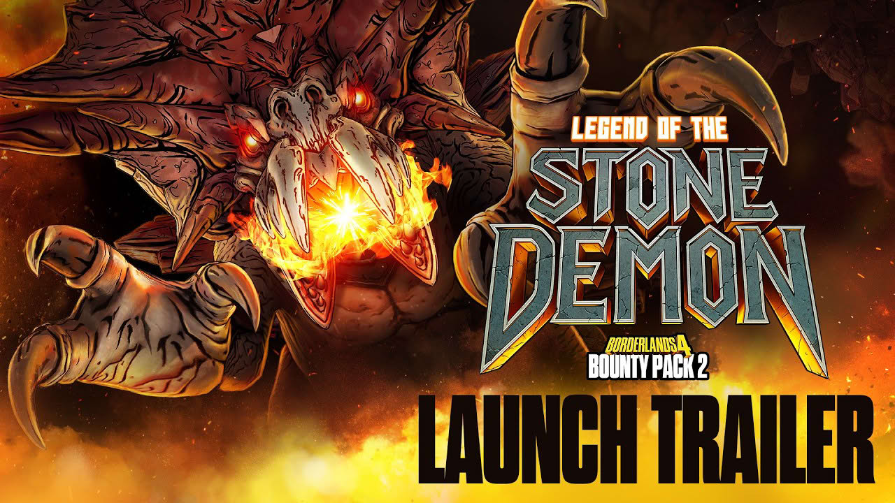 Borderlands 4 - Bounty Pack 2: Legend of the Stone Demon - Official Launch Trailer