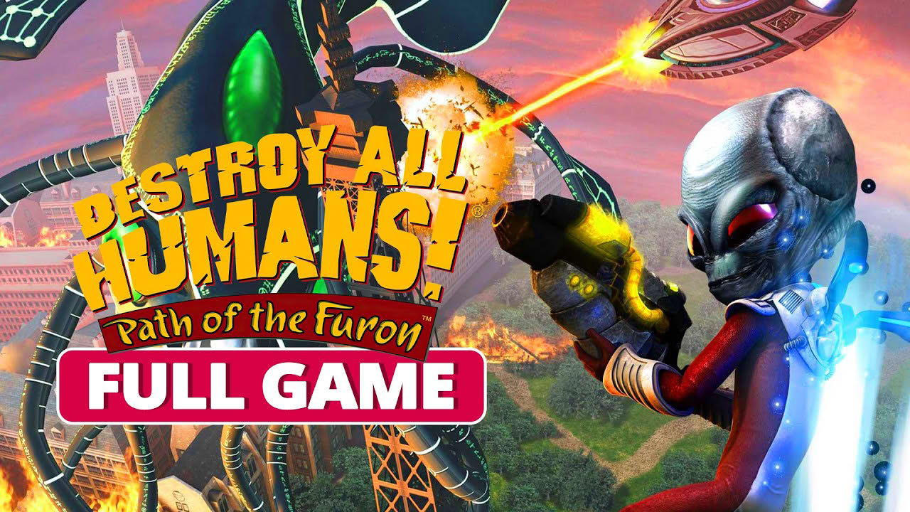 Destroy All Humans! Path Of The Furon - Full Game | All Chapters & Ending (No Commentary)