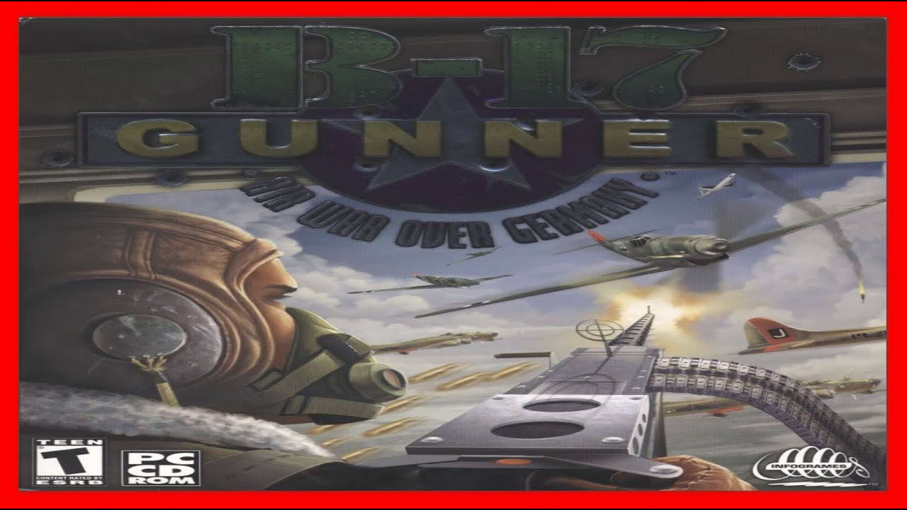 B-17 Gunner - Air War Over Germany (2001) PC FPS World War II 360 degree Shooter