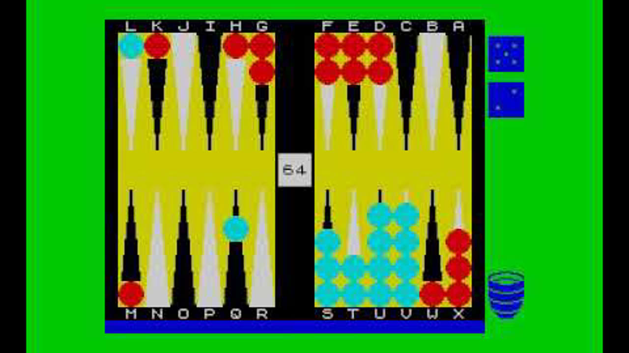 Backgammon (Psion) - ZX Spectrum