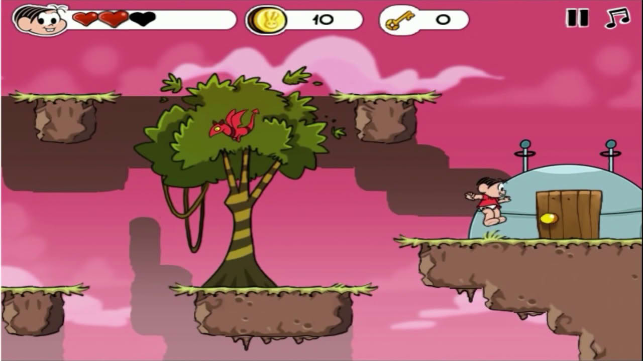 Mônica no Mundo Perdido / Jogo da TURMA DA MÔNICA