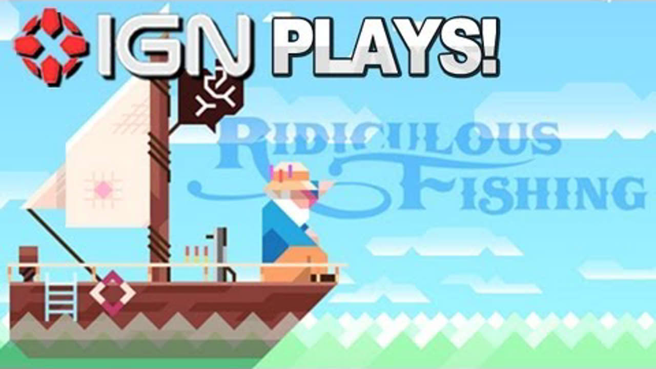 Justin & Daemon Play Ridiculous Fishing - FISHING WITH GUNS!