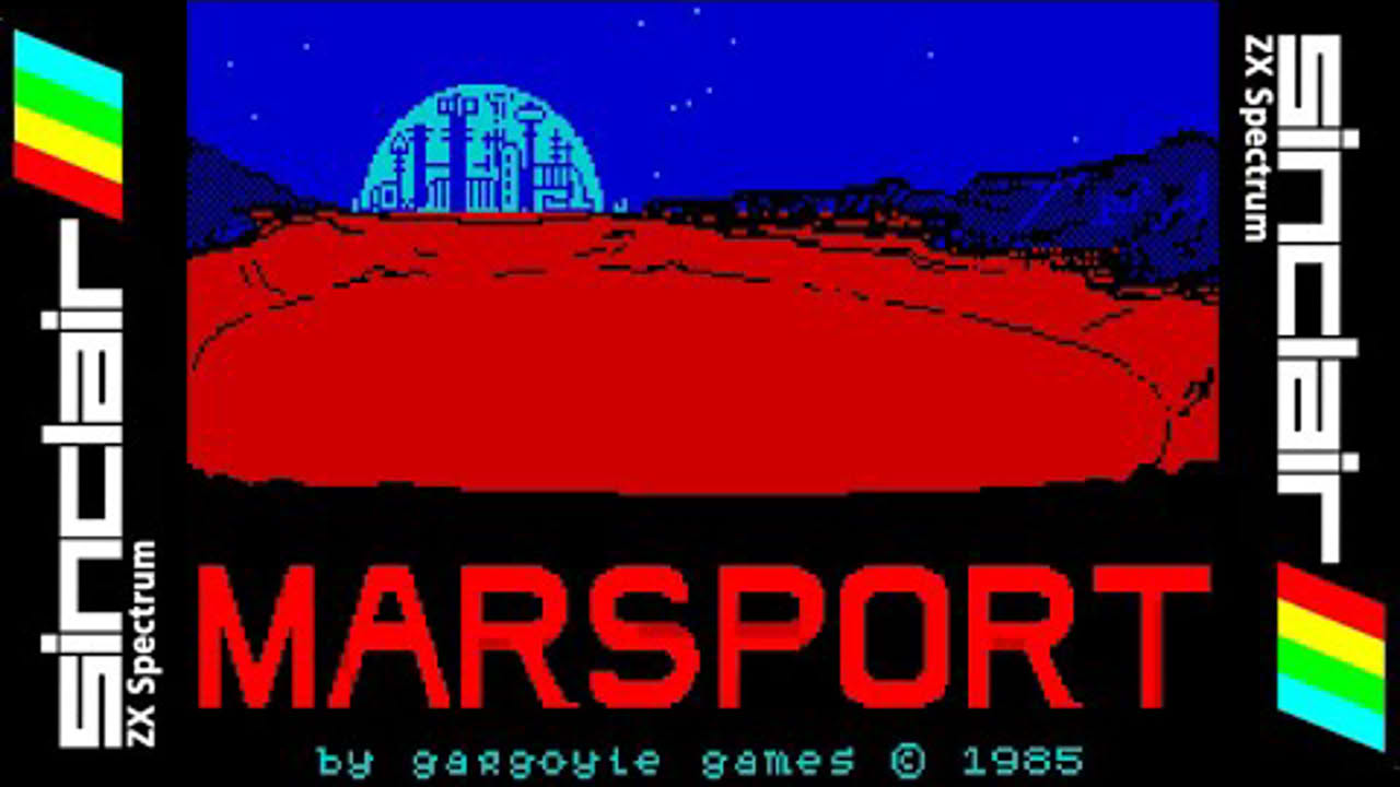 MARSPORT (1985) Walkthrough, ZX Spectrum