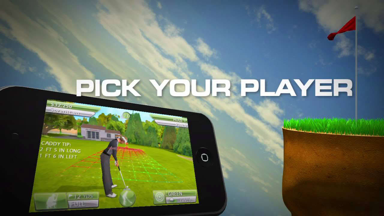 Tiger Woods PGA TOUR on the iPhone
