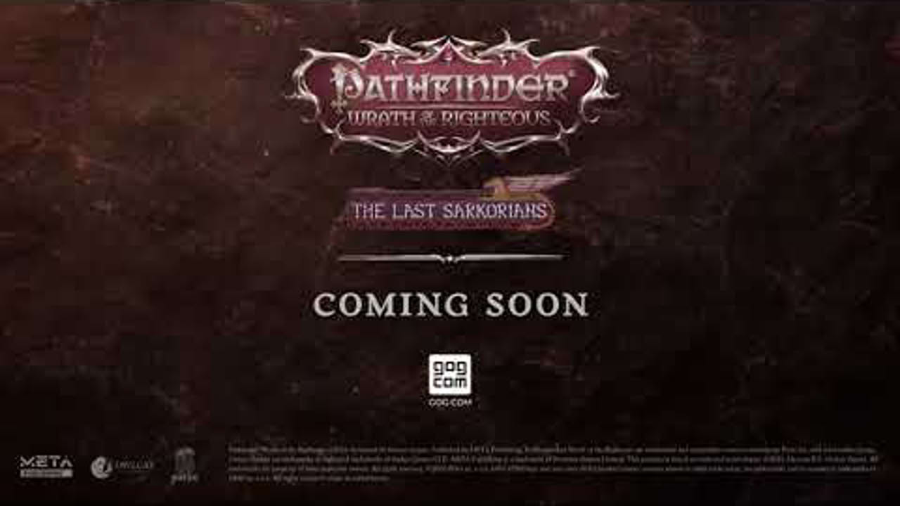 Pathfinder: Wrath of the Righteous - The Last Sarkorians | Coming Soon Trailer [GOG]