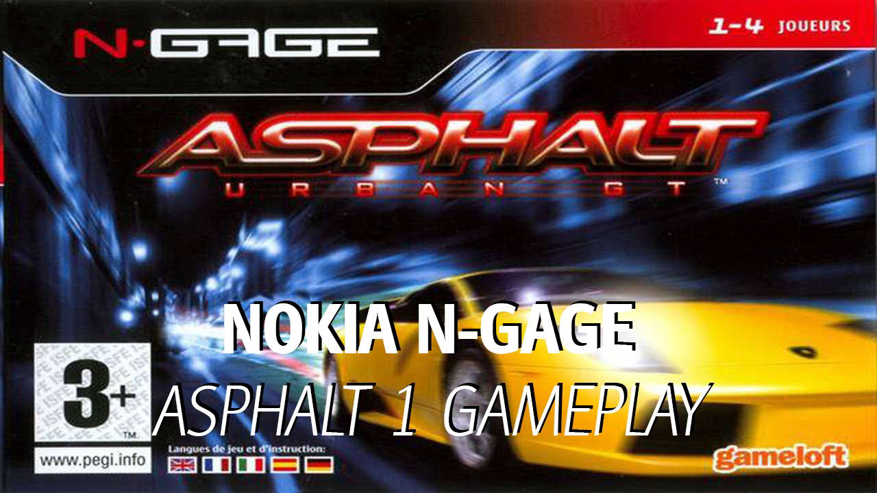 Nokia N-Gage Asphalt Urban GT gameplay