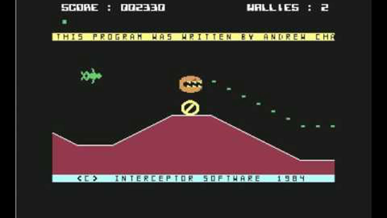 Wheelin' Wallie c64 e 7970