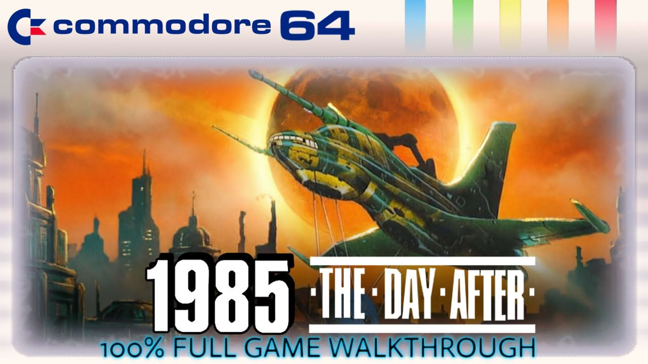 1985 - The Day After (C64) - Full Game Longplay