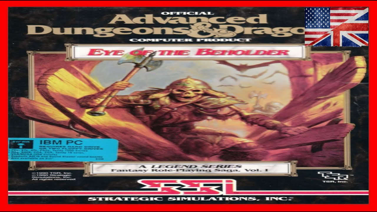 Eye of the Beholder (1990) PC FPA Adventure