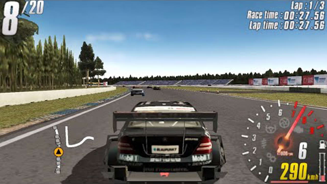 DTM Race Driver 3 Challenge PSP - PPSSPP Gameplay