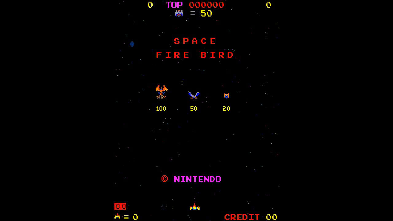 Space Firebird Arcade