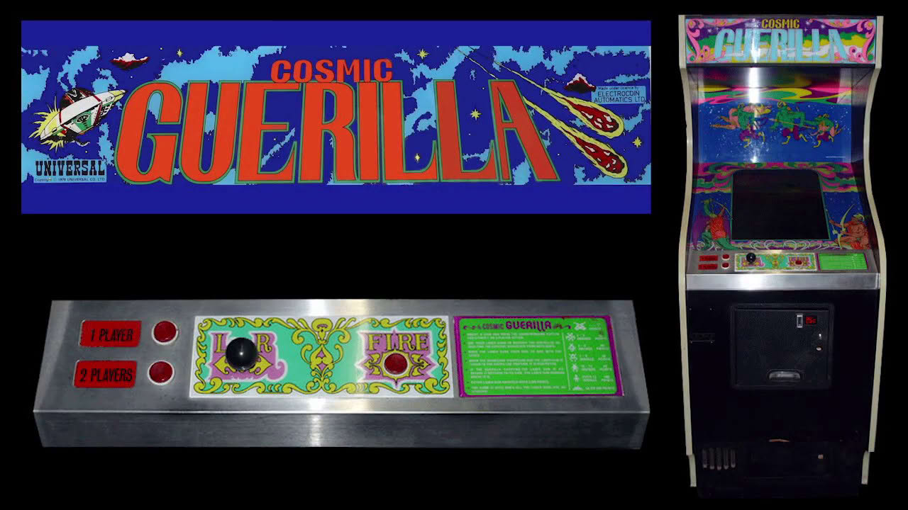 Cosmic Guerilla - (1979) - Arcade - gameplay