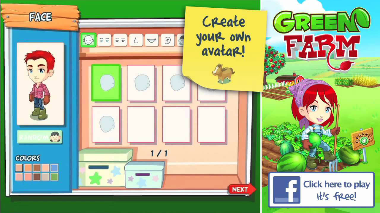 Green Farm -- Facebook Game trailer by Gameloft