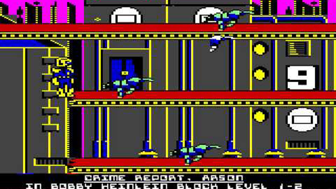 C64 Game: Judge Dredd