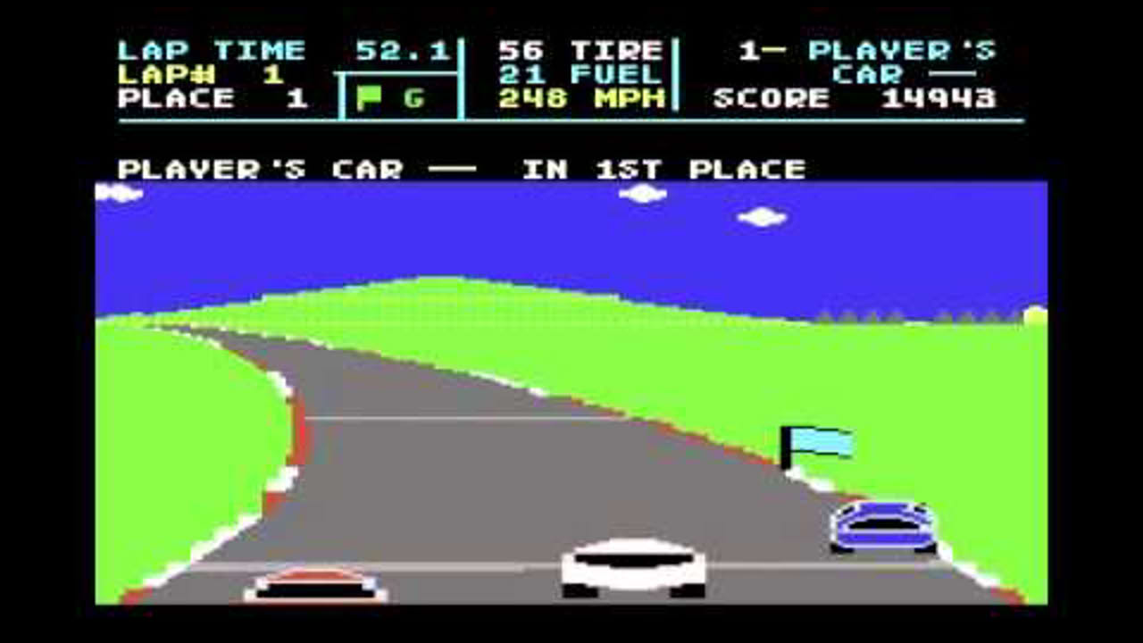Richard Petty's Talladega - Commodore 64 C64