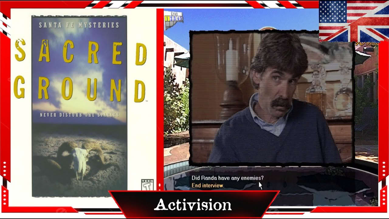 Santa Fe Mysteries - Sacred Ground (1997) PC 1st-person FMV Mystery Adventure