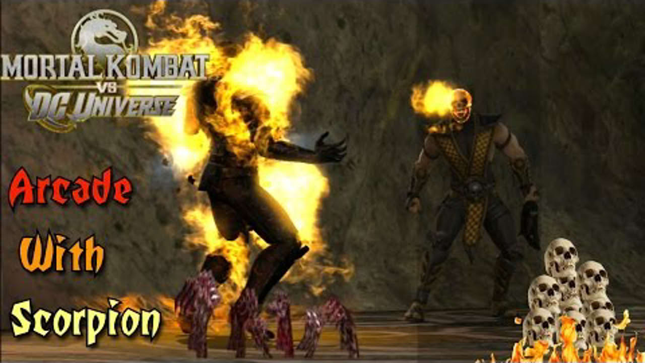 Mortal Kombat VS DC Universe Playthrough - Scorpion