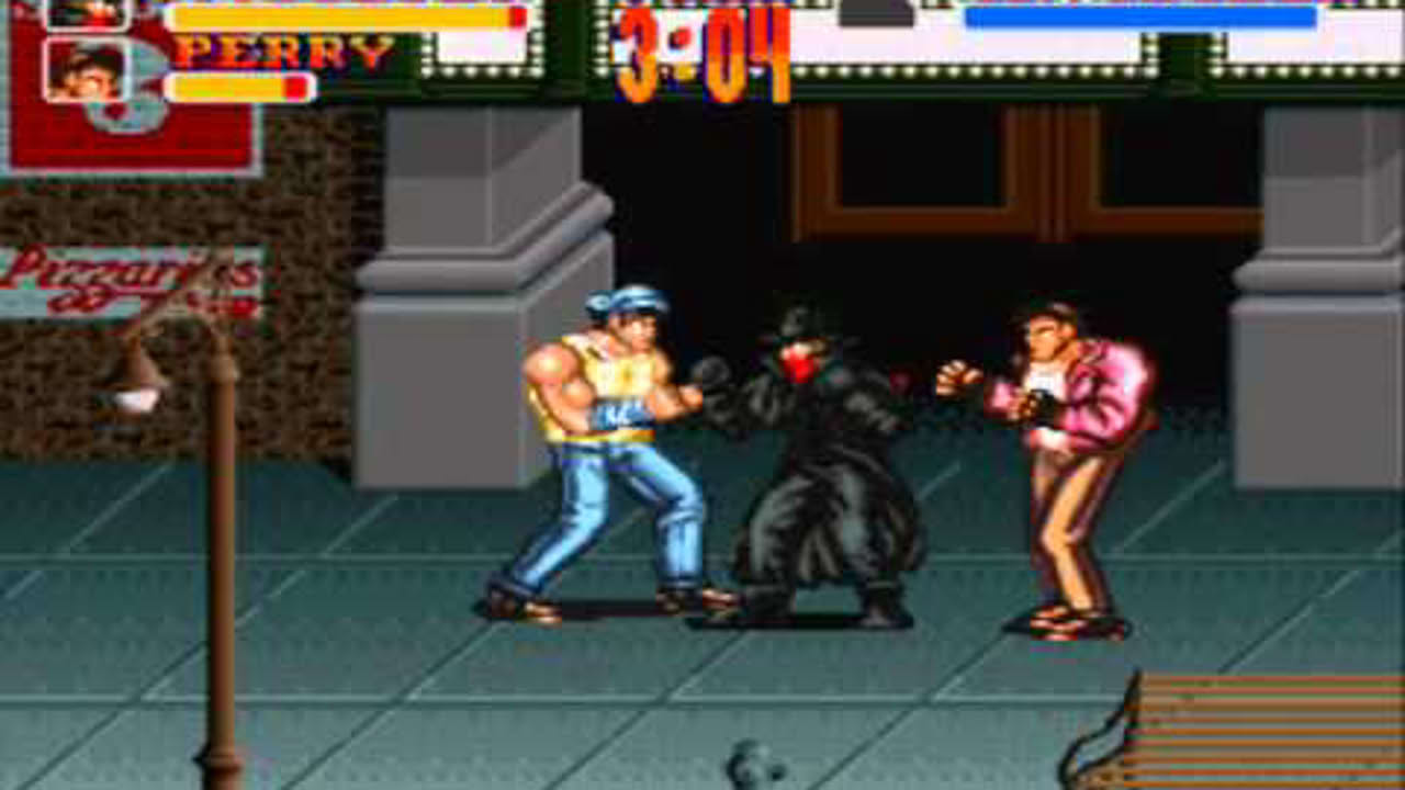 The Shadow SNES intro and level 1: Time Square
