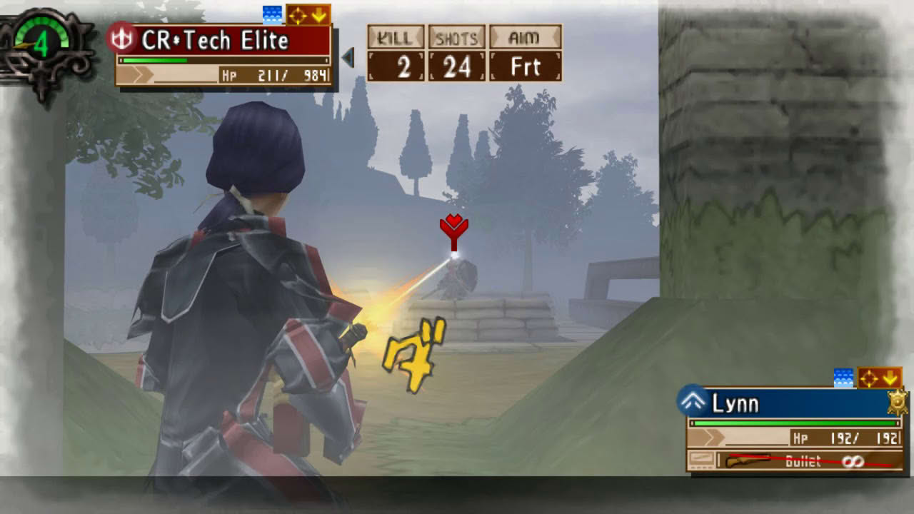 [Level 1 Stats] Valkyria Chronicles 3 E2 - Extra Missions: The Uninvited Crows - 2 Turns