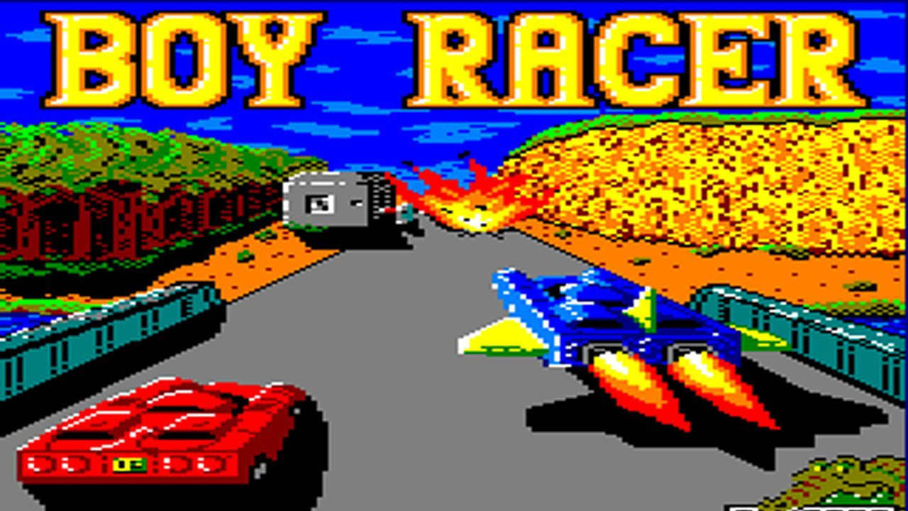 [Amstrad CPC] Boy Racer - Longplay