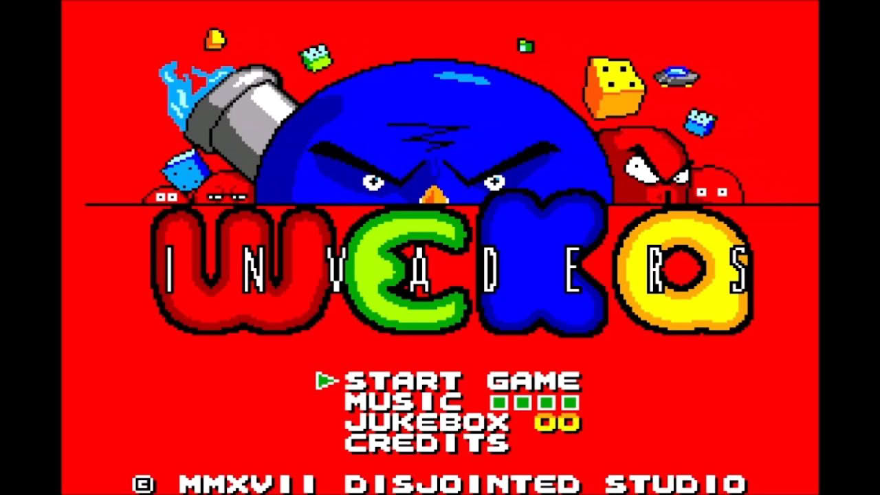 Weka Invaders (Sega Master System) Longplay