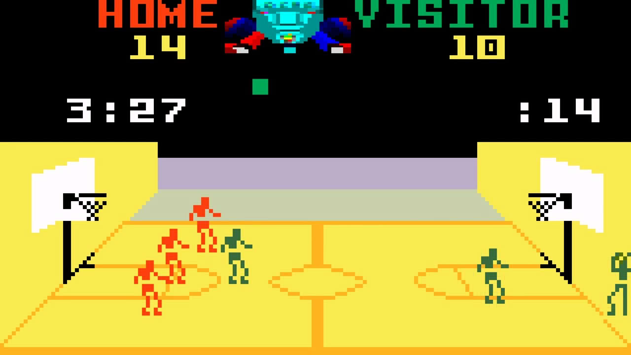 Mattel Intellivision Game: NBA Basketball (1978 Mattel Electronics)