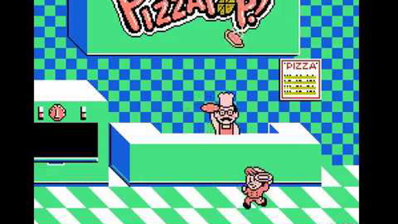NES Longplay [855] Pizza Pop!