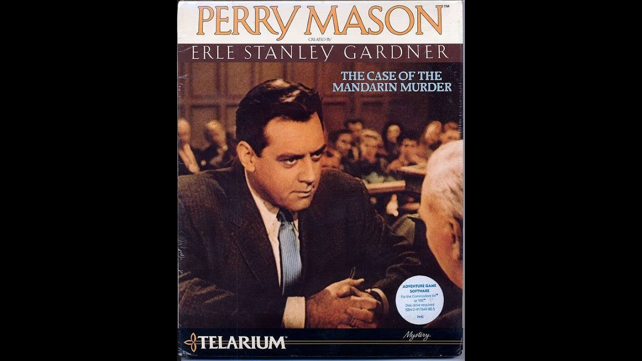 Commodore 64 Longplay (Telarium) Perry Mason - The Case of the Mandarin Murder