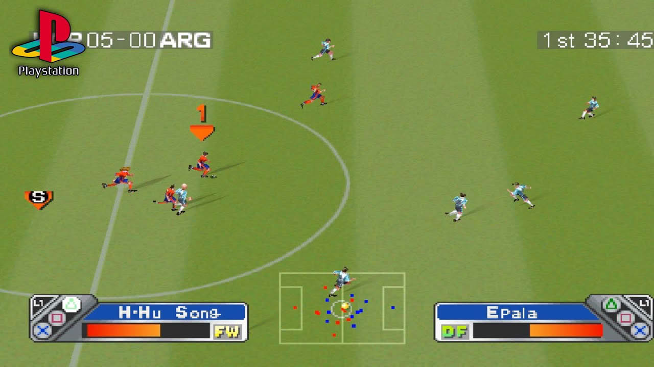 Super Shot Soccer (PS1 Gameplay)