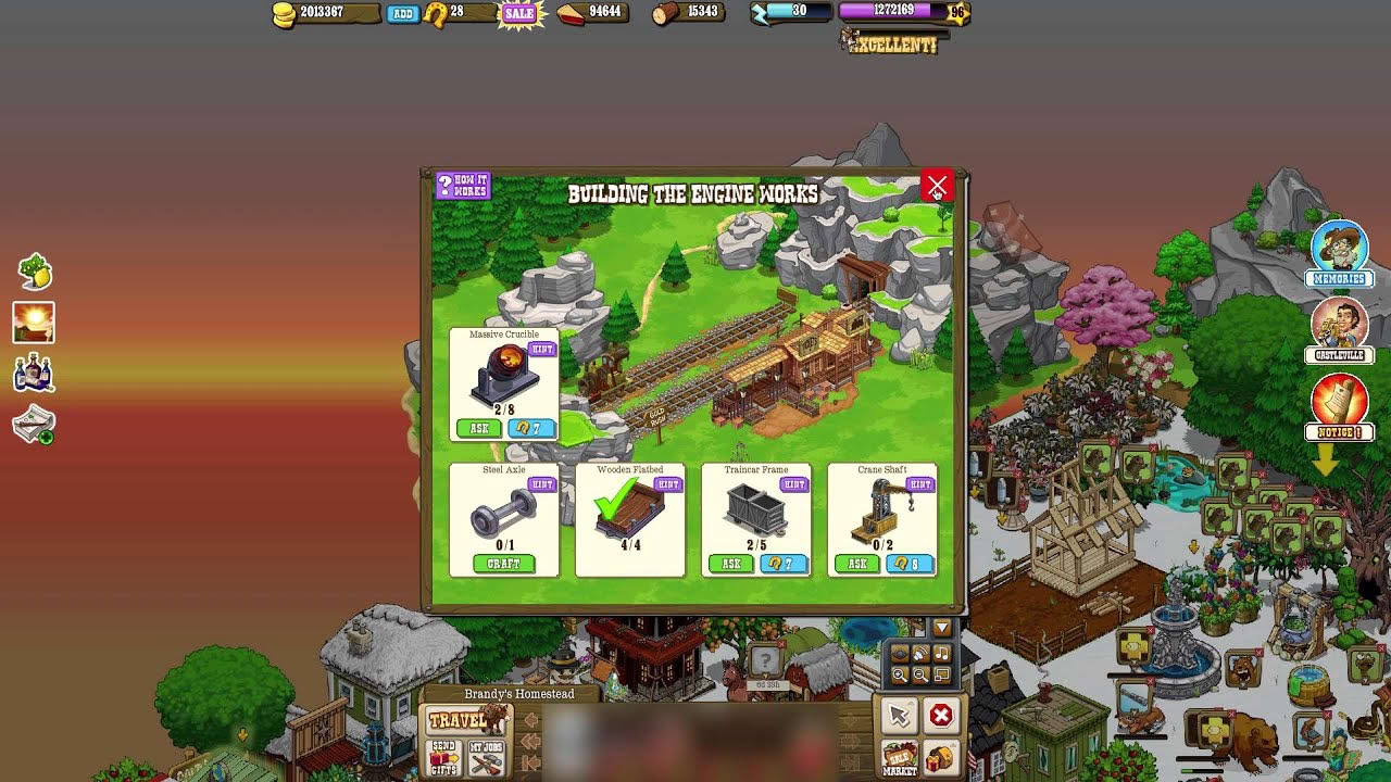 Old Facebook Games: Zynga's Pioneer Trail