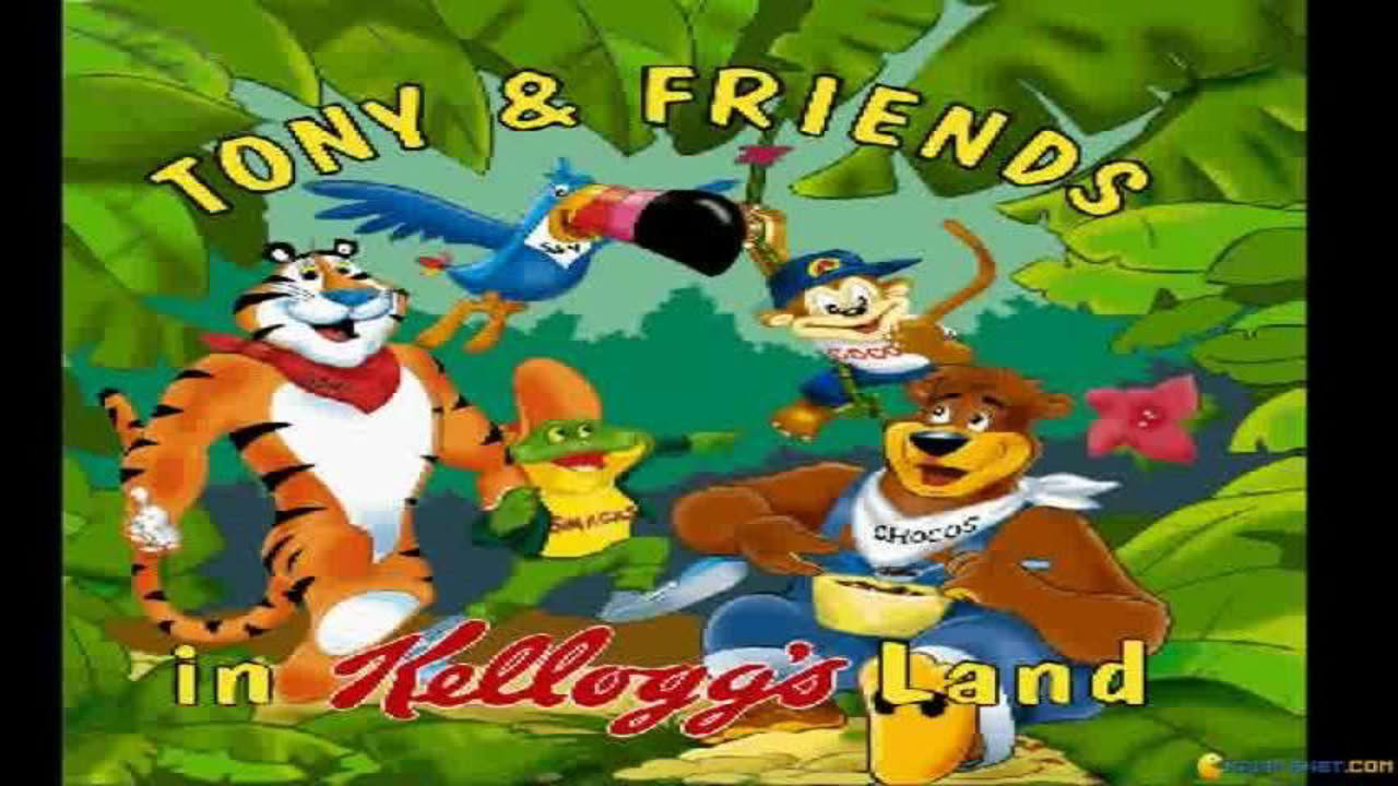 Tony and Friends in Kellogg Land gameplay (PC Game, 1994)