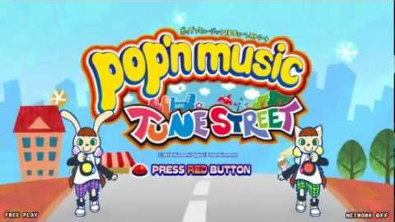 pop'n music 19 TUNE STREET - Arcade Interface, Menu, Title, Song Selection