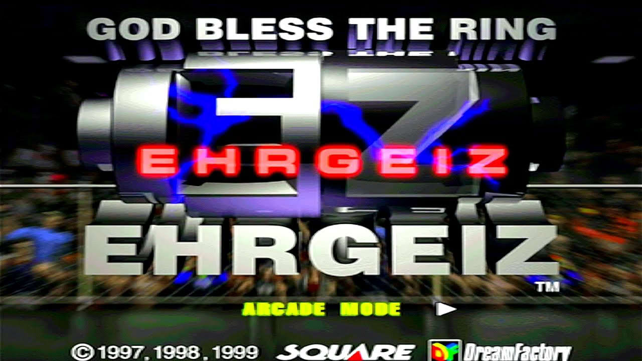 Ehrgeiz: God Bless the Ring DEMO - PS1 / PSX 16:9 [mClassic]