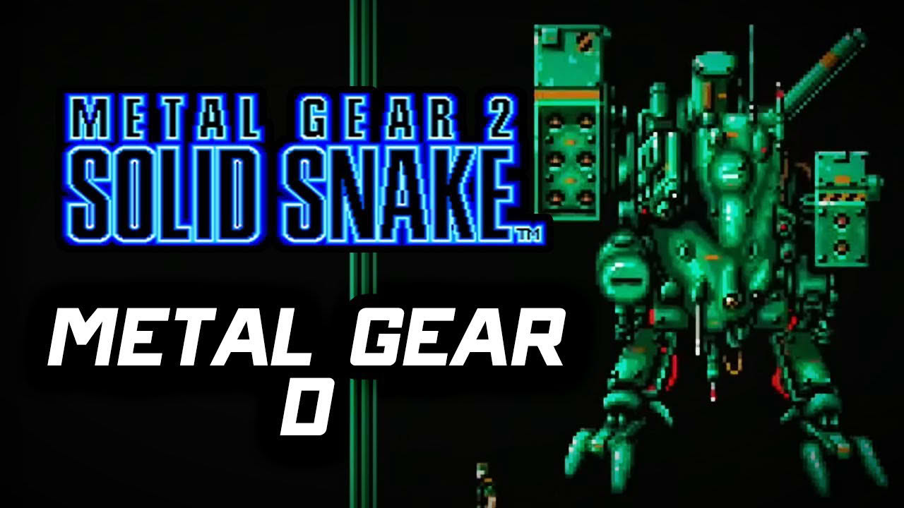METAL GEAR D BOSS FIGHT - Metal Gear 2: Solid Snake (MG2)