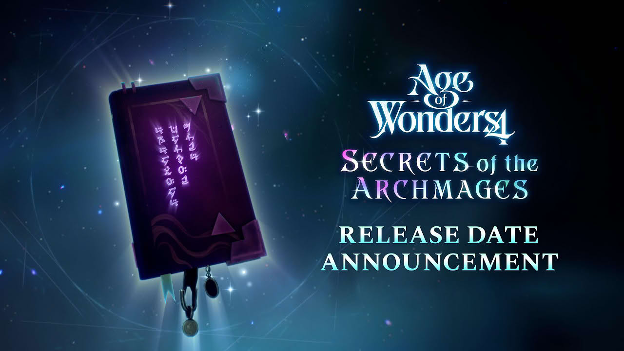 Age of Wonders 4: Secrets of the Archmages | Release Date Announcement Trailer [GOG]