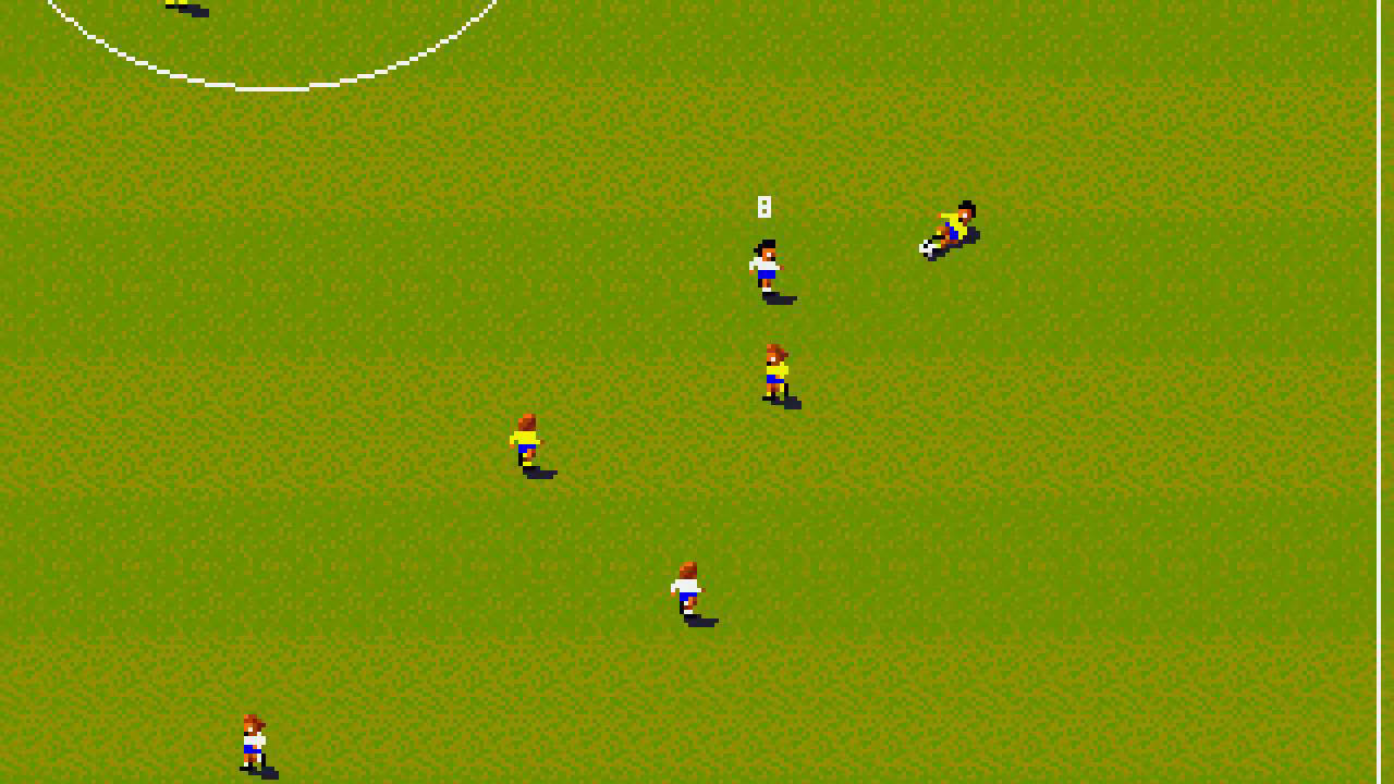 DOS Game: Sensible Soccer - European Champions 92/93 Edition