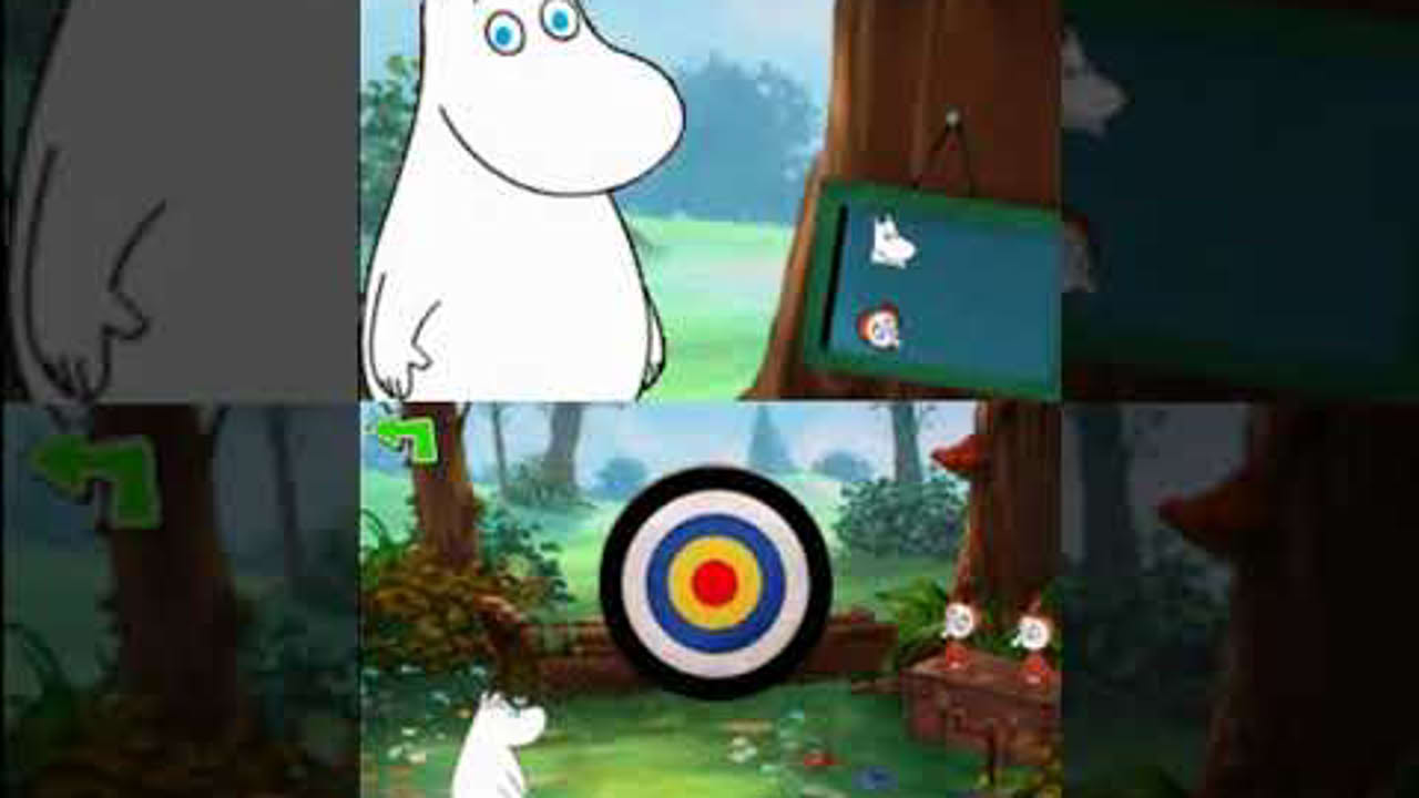 Moomin - The Great Autumn Party - Gameplay (MelonDS)