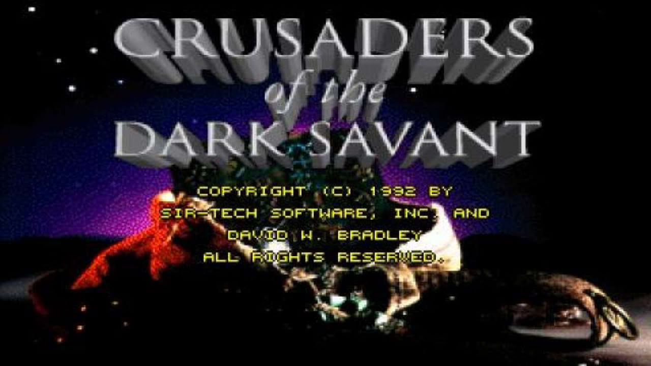 Wizardry VII - Crusaders of the Dark Savant gameplay (PC Game, 1992)