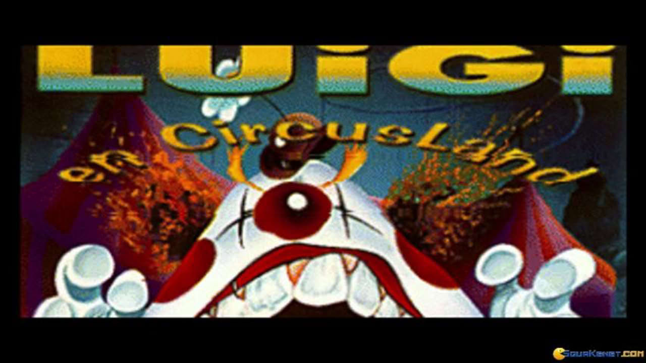 Luigi en Circusland gameplay (PC Game, 1994)