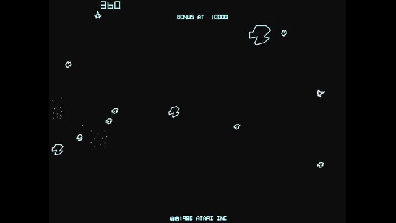 Asteroids Deluxe (rev 3) [MAME] [shortplay]