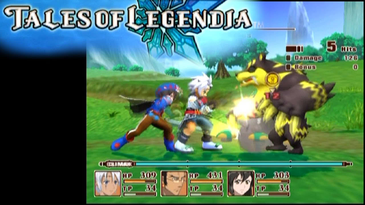 Tales of Legendia ... (PS2) Gameplay