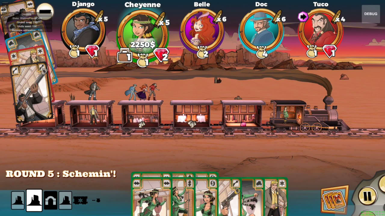 Colt Express - iOS Board Games Preview