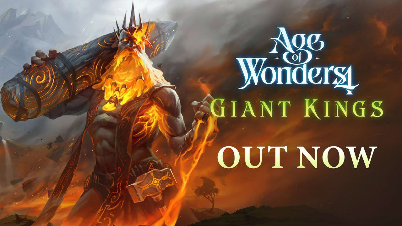 Age of Wonders 4: Giant Kings | Launch Trailer [GOG]