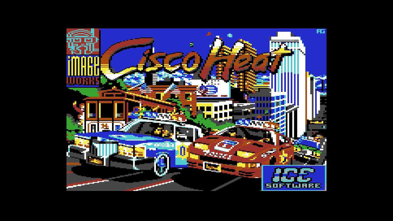 Commodore 64 Longplay [090] Cisco Heat (EU)