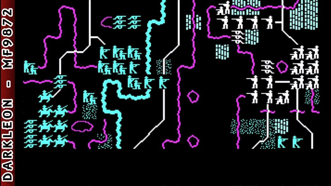 Battle of Antietam © 1986 SSI - PC DOS - Gameplay