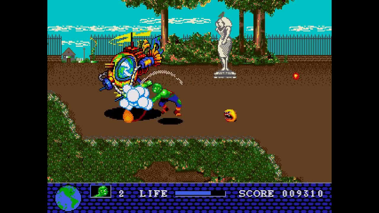 Toxic Crusaders ... (Sega Genesis) Gameplay
